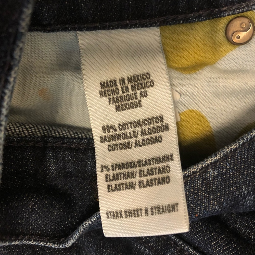 Lucky Brand Stark Sweet N Straight Jeans Size 2 26 Style 7W10811 - Picture 10 of 11